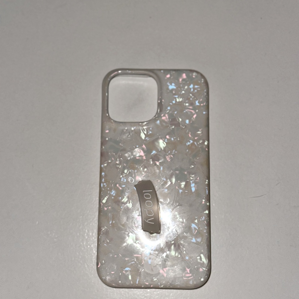Loopy case for iPhone 12 Pro Max! White opal!